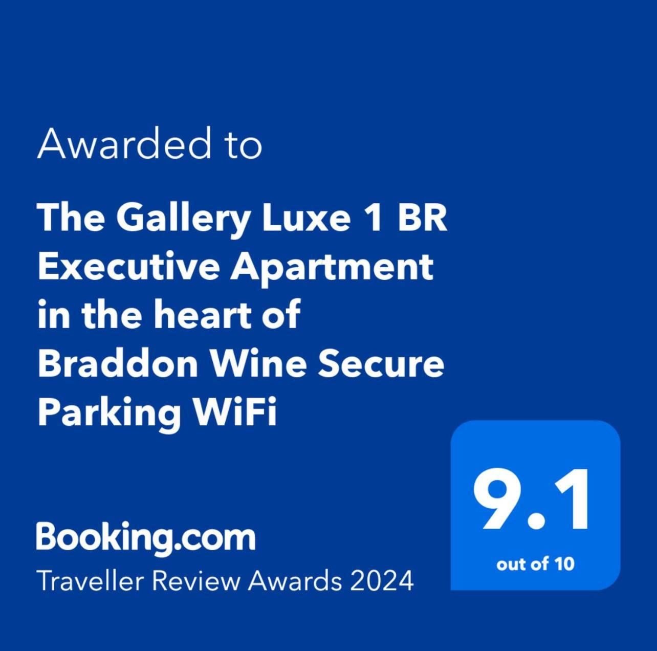 The Gallery Luxe 1 Bedroom Executive Apartment In The Heart Of Braddon Wine Secure Parking Wifi Camberra Exterior foto